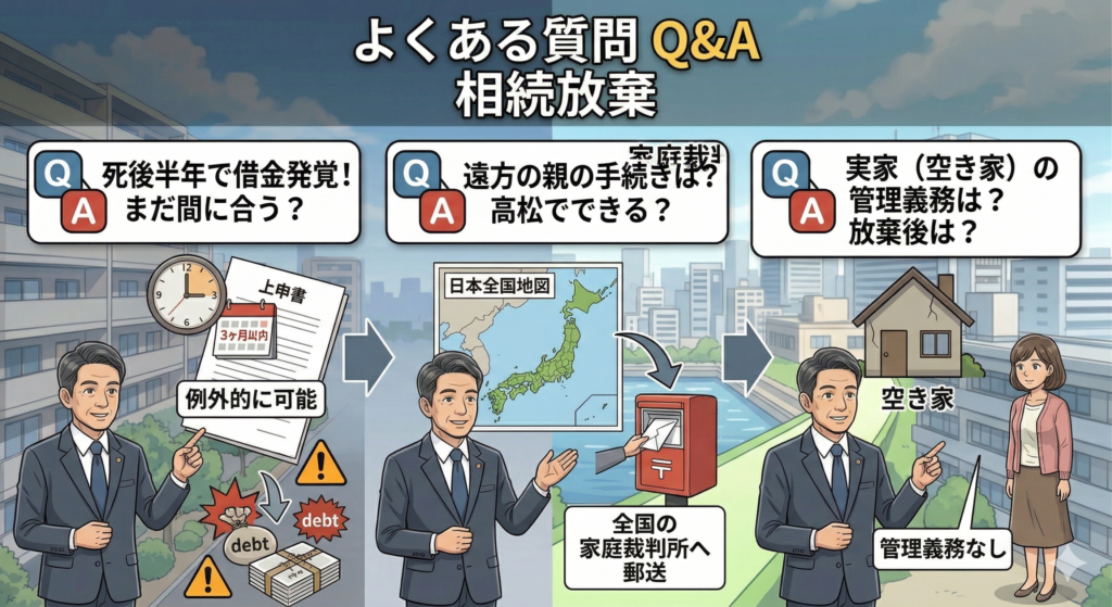 香川県高松市での相続放棄の手続き方法と必要書類（3）｜西川司法書士事務所