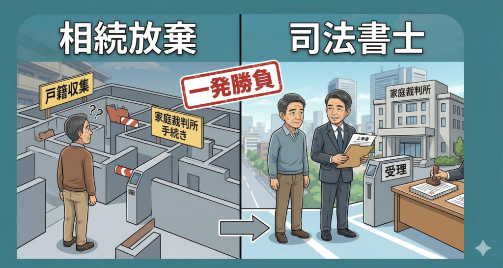 相続放棄の期間と期限を過ぎた場合の対応：香川県高松市事例（3）｜西川司法書士事務所
