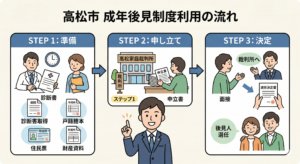 高松市で成年後見制度を利用する方法と費用目安（1）｜西川司法書士事務所