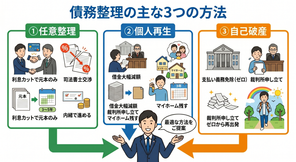 香川県高松市で債務整理を行う方法と司法書士への相談ポイント（1）｜西川司法書士事務所