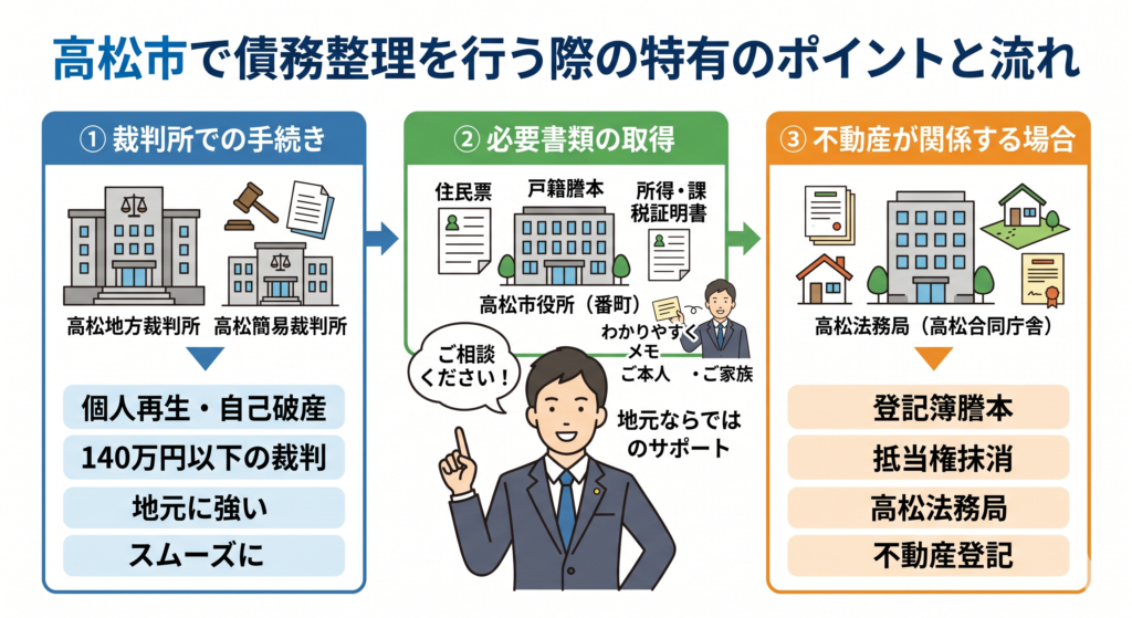 香川県高松市で債務整理を行う方法と司法書士への相談ポイント（2）｜西川司法書士事務所