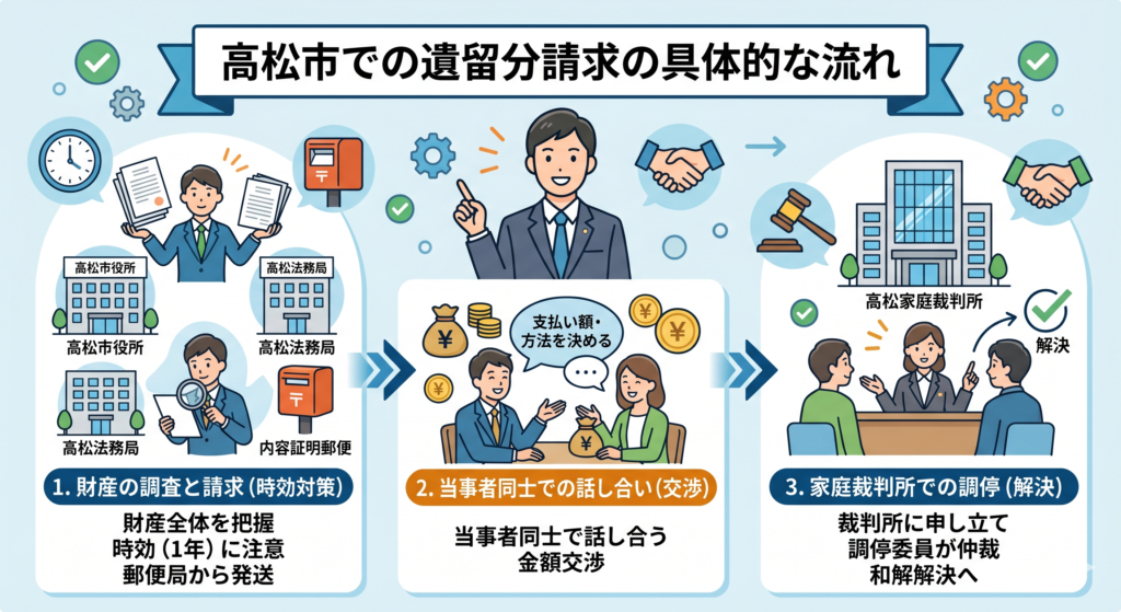 高松市遺留分請求の時効と注意点｜西川司法書士事務所