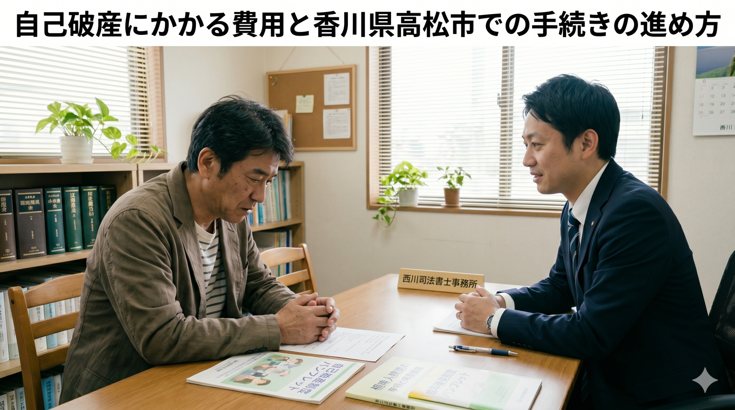 自己破産にかかる費用と香川県高松市での手続きの進め方