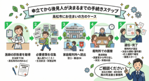 成年後見人申立ての手続きと必要書類（香川県高松市）（1）｜西川司法書士事務所
