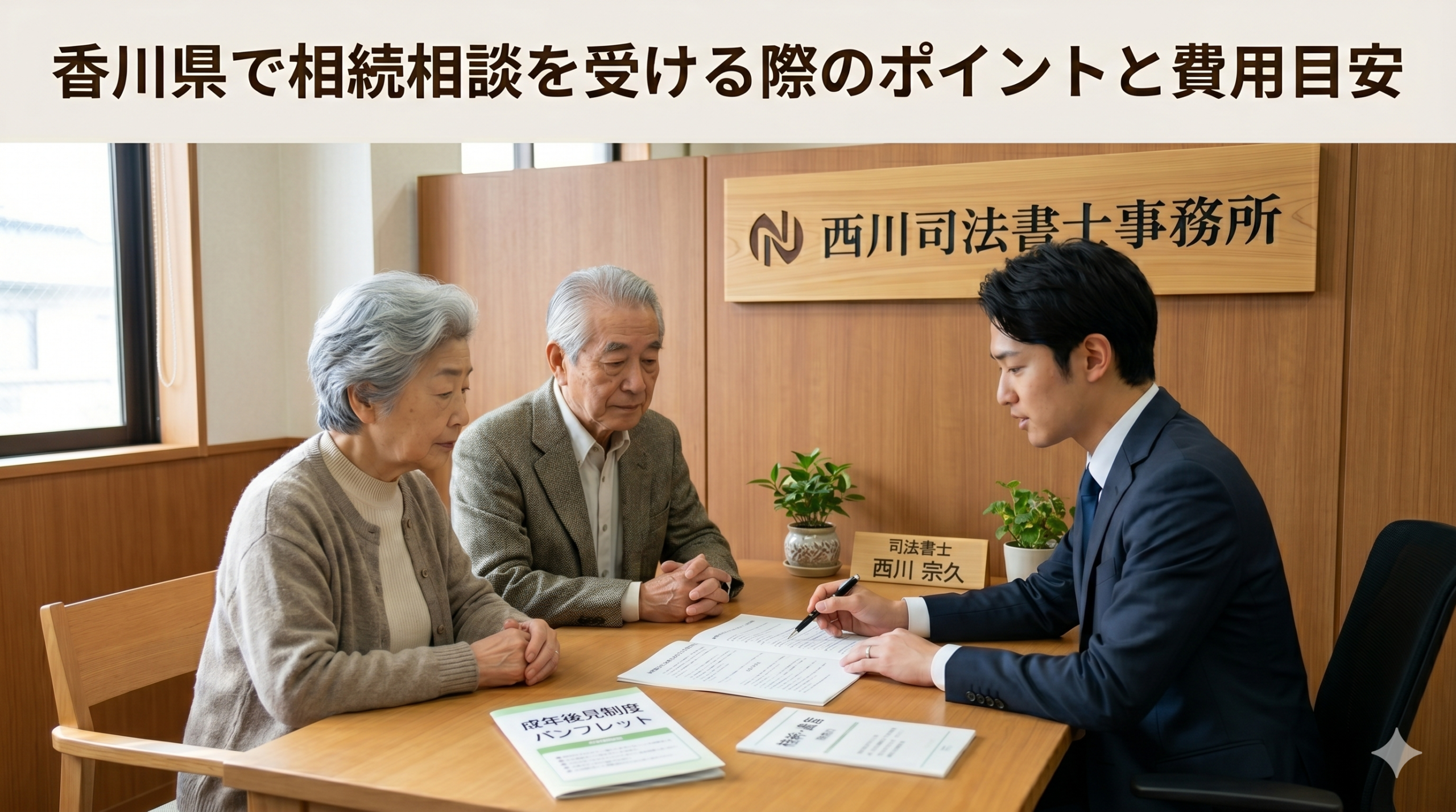 香川県で相続相談を受ける際のポイントと費用目安