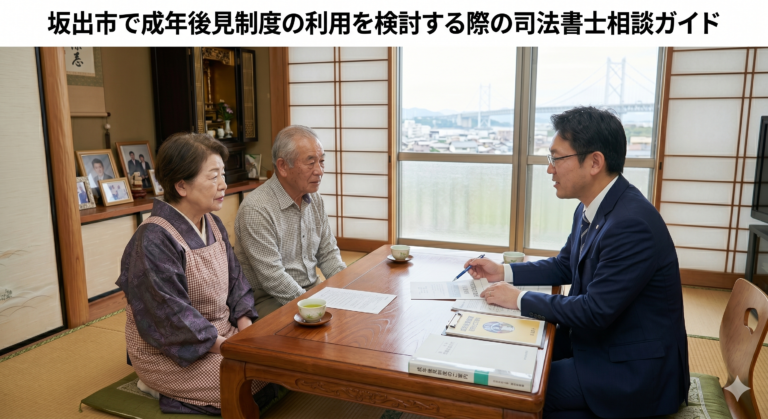 坂出市で成年後見制度の利用を検討する際の司法書士相談ガイド