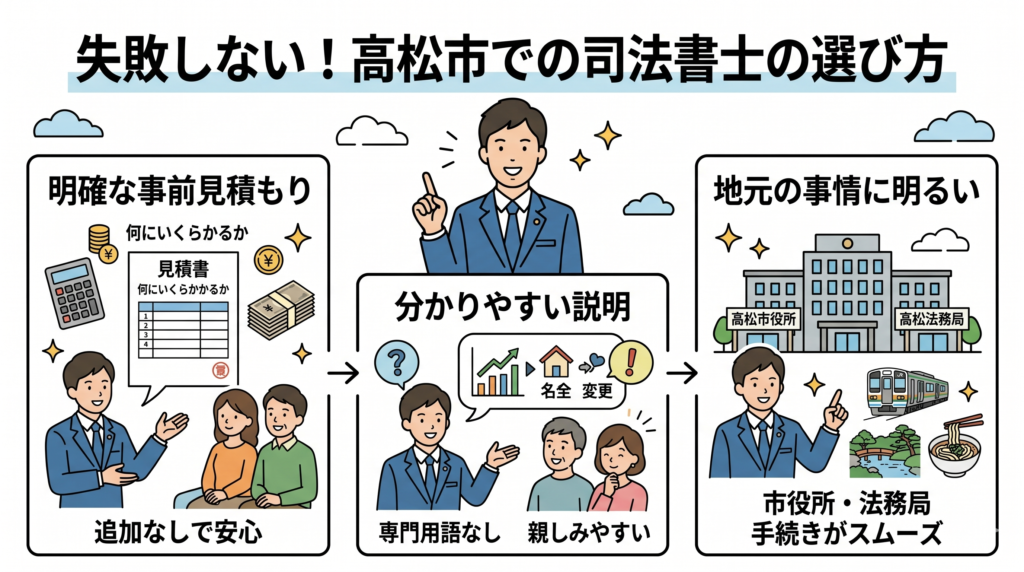 高松市 相続登記 司法書士に関する解説図_m915
