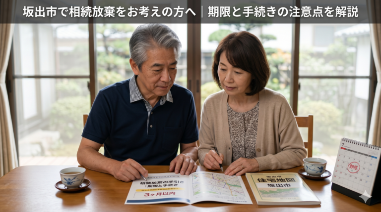 坂出市で相続放棄をお考えの方へ｜期限と手続きの注意点を解説