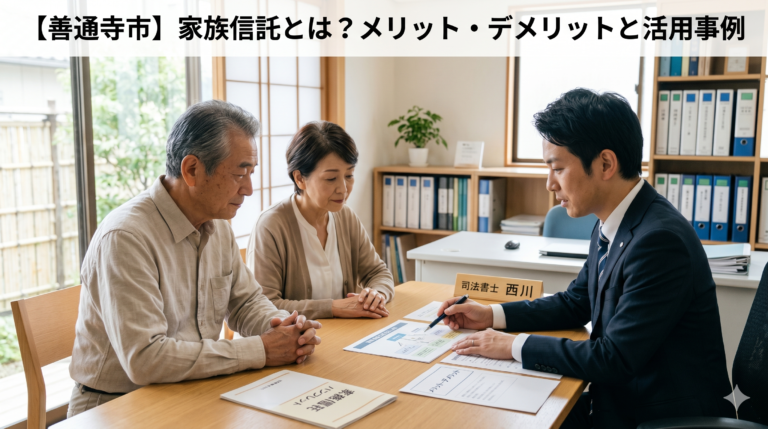 【善通寺市】家族信託とは？メリット・デメリットと活用事例