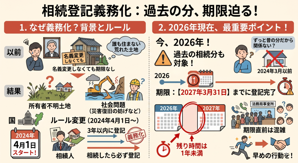 そもそも「相続登記の義務化」とは?